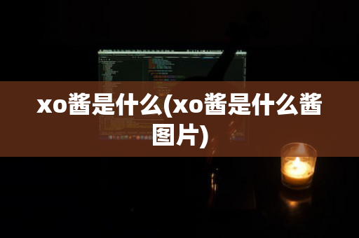 xo酱是什么(xo酱是什么酱图片)