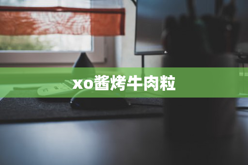 xo酱烤牛肉粒