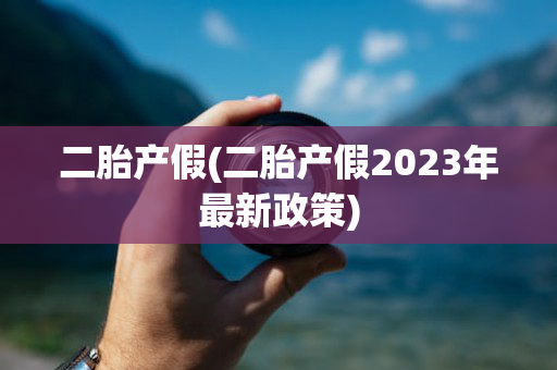 二胎产假(二胎产假2023年最新政策)