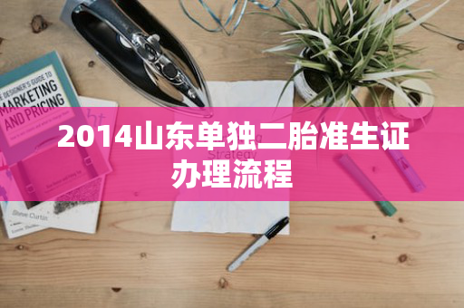 2014山东单独二胎准生证办理流程