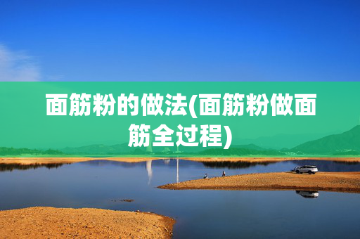 面筋粉的做法(面筋粉做面筋全过程)