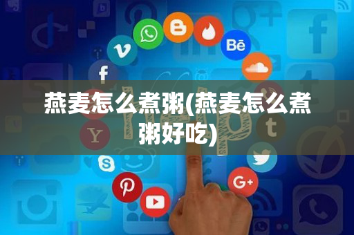 燕麦怎么煮粥(燕麦怎么煮粥好吃)