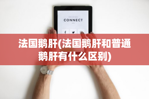 法国鹅肝(法国鹅肝和普通鹅肝有什么区别)
