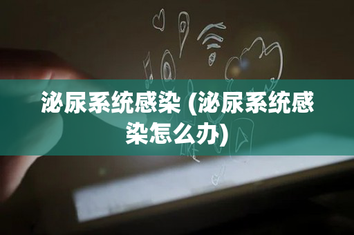 泌尿系统感染 (泌尿系统感染怎么办)