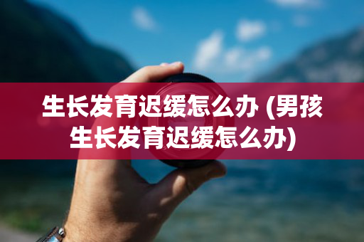 生长发育迟缓怎么办 (男孩生长发育迟缓怎么办)