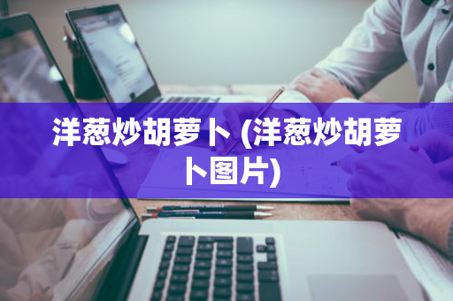 洋葱炒胡萝卜 (洋葱炒胡萝卜图片)