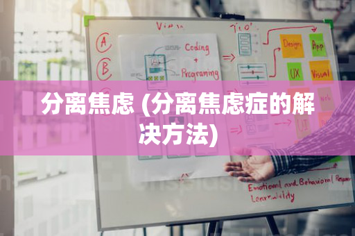 分离焦虑 (分离焦虑症的解决方法)
