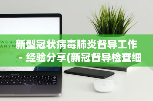 新型冠状病毒肺炎督导工作－经验分享(新冠督导检查细则)