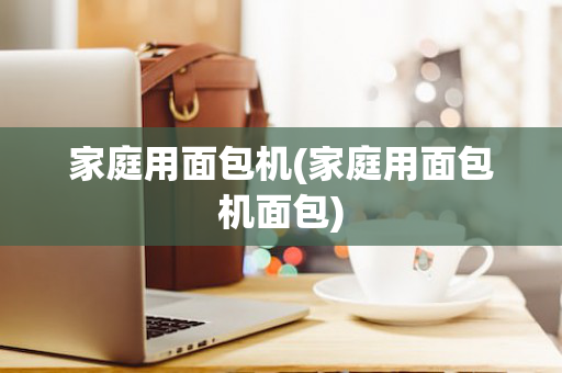 家庭用面包机(家庭用面包机面包)