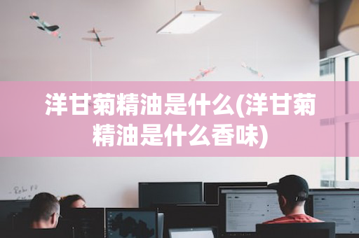 洋甘菊精油是什么(洋甘菊精油是什么香味)